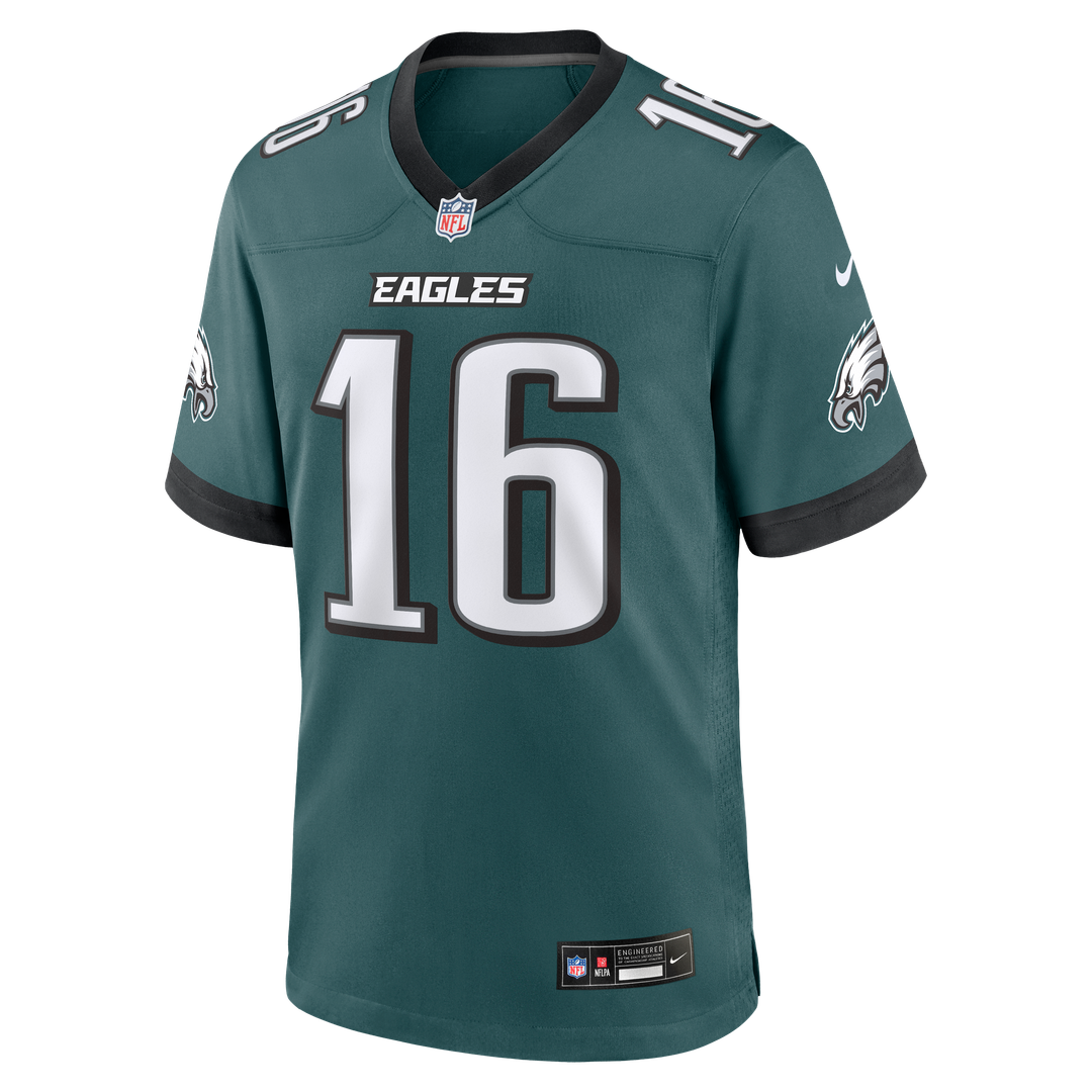 Men's Philadelphia Eagles Tanner McKee Midnight Green Team