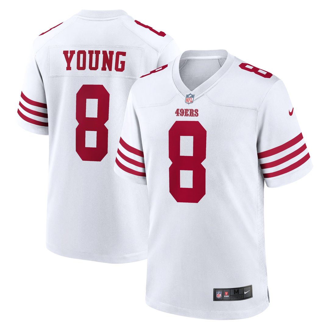 Men's San Francisco 49ers Steve Young Scarlet Retired Player