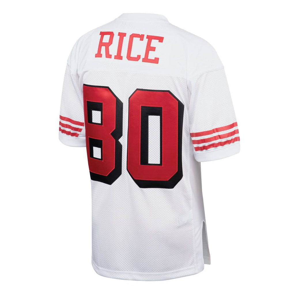 Men's San Francisco 49ers 1994 Jerry Rice Scarlet Authentic Throwback Retired Player Jersey