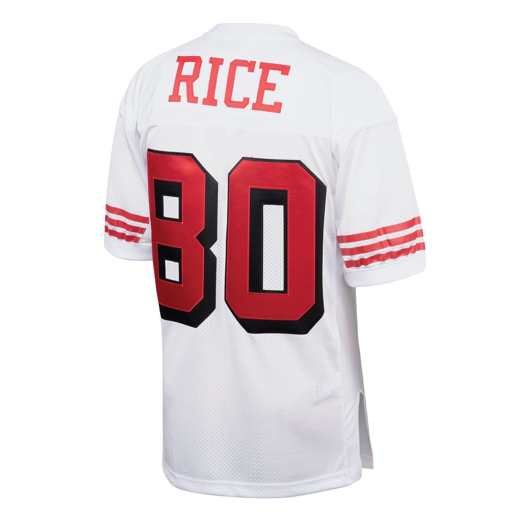 Men's San Francisco 49ers 1994 Jerry Rice Scarlet Authentic Throwback Retired Player Jersey