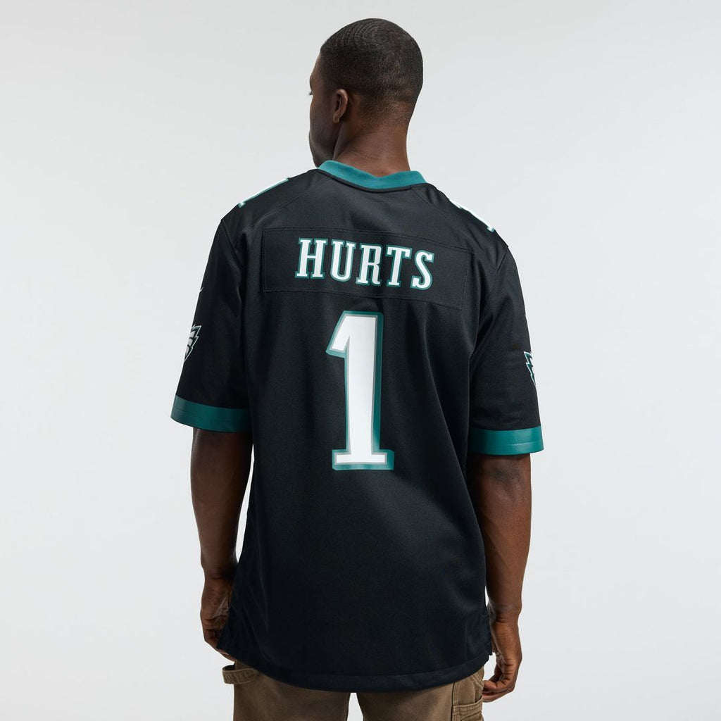 Men's Philadelphia Eagles Jalen Hurts Black Alternate