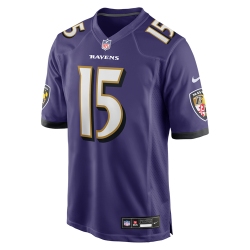 Men's Baltimore Ravens Cooper Rush Purple Team