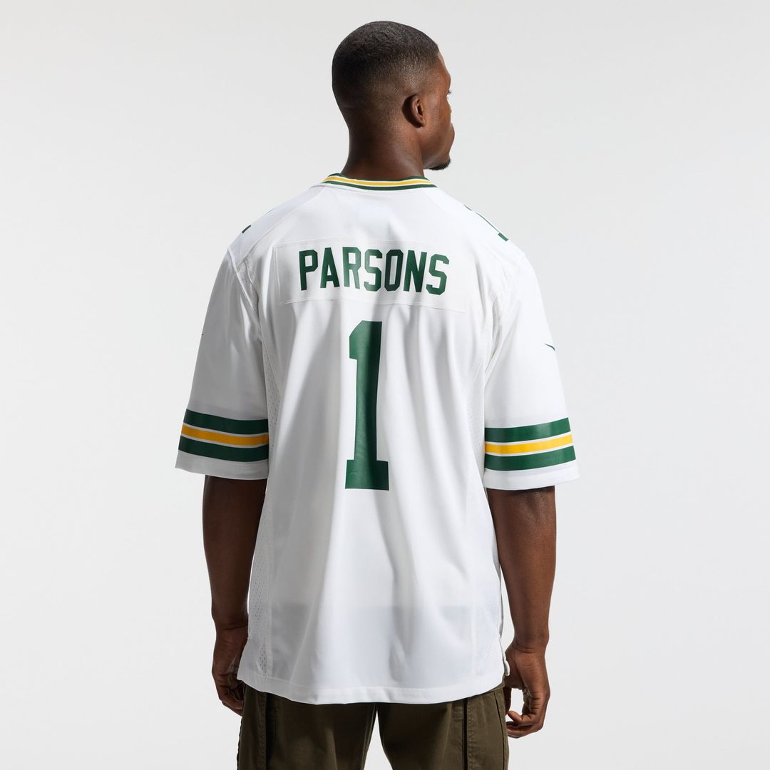 Men's Green Bay Packers Micah Parsons Green Game Player Jersey