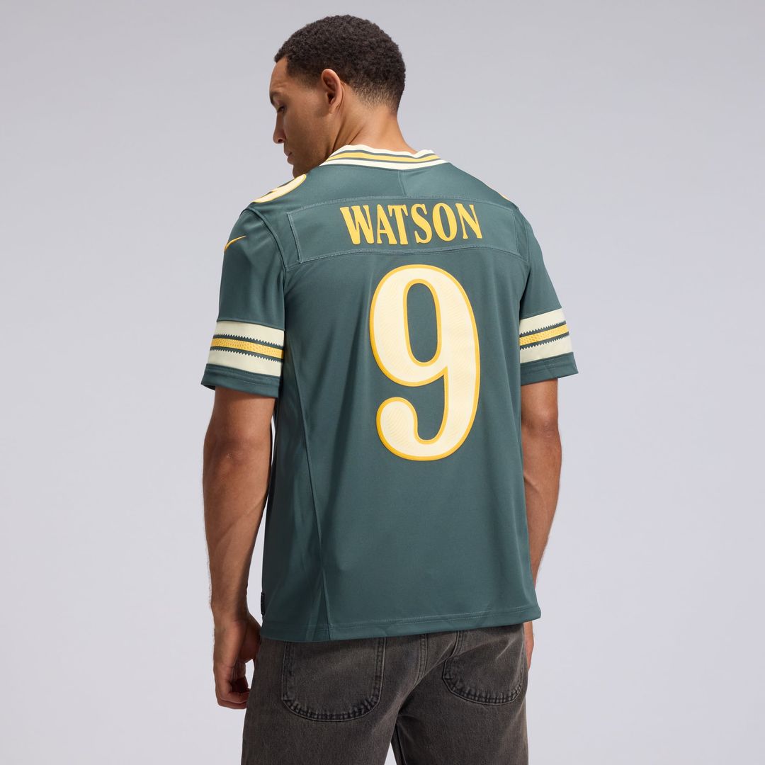 Men's Green Bay Packers Christian Watson Green 2026 Rivalries Collection Stitched Jersey