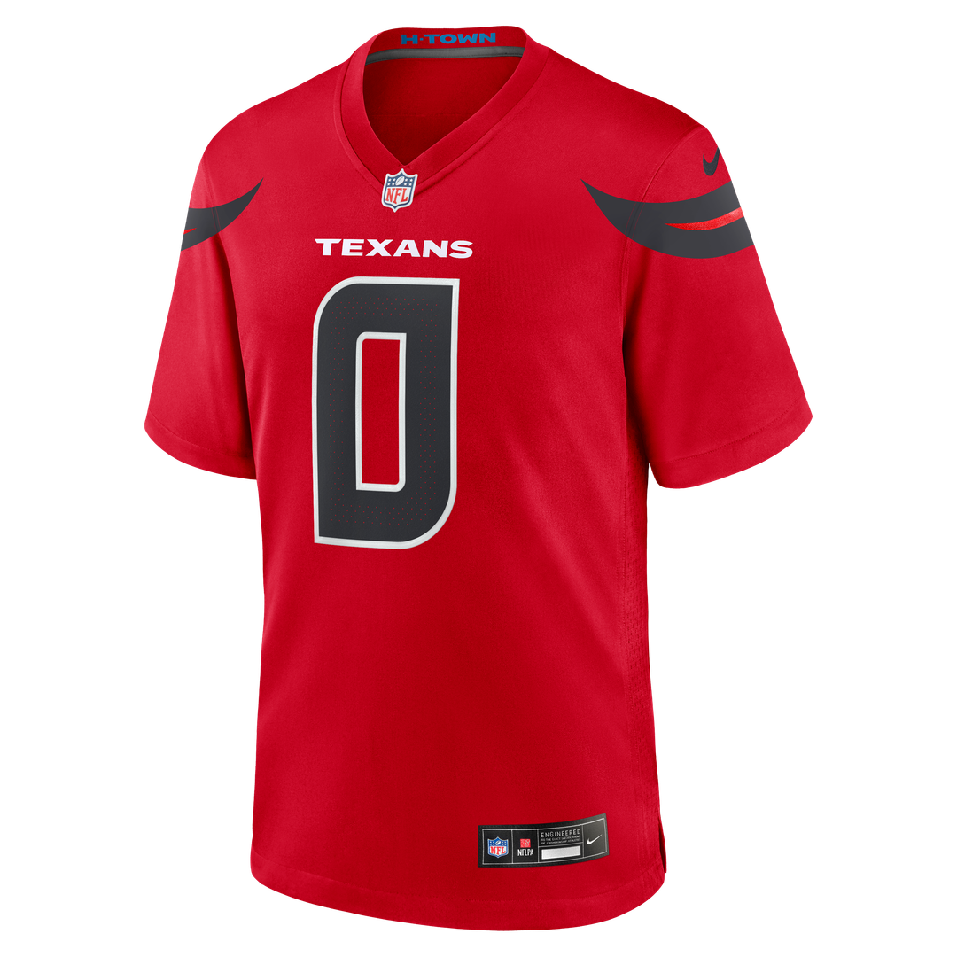 Men's Houston Texans Azeez Al-Shaair Navy Team