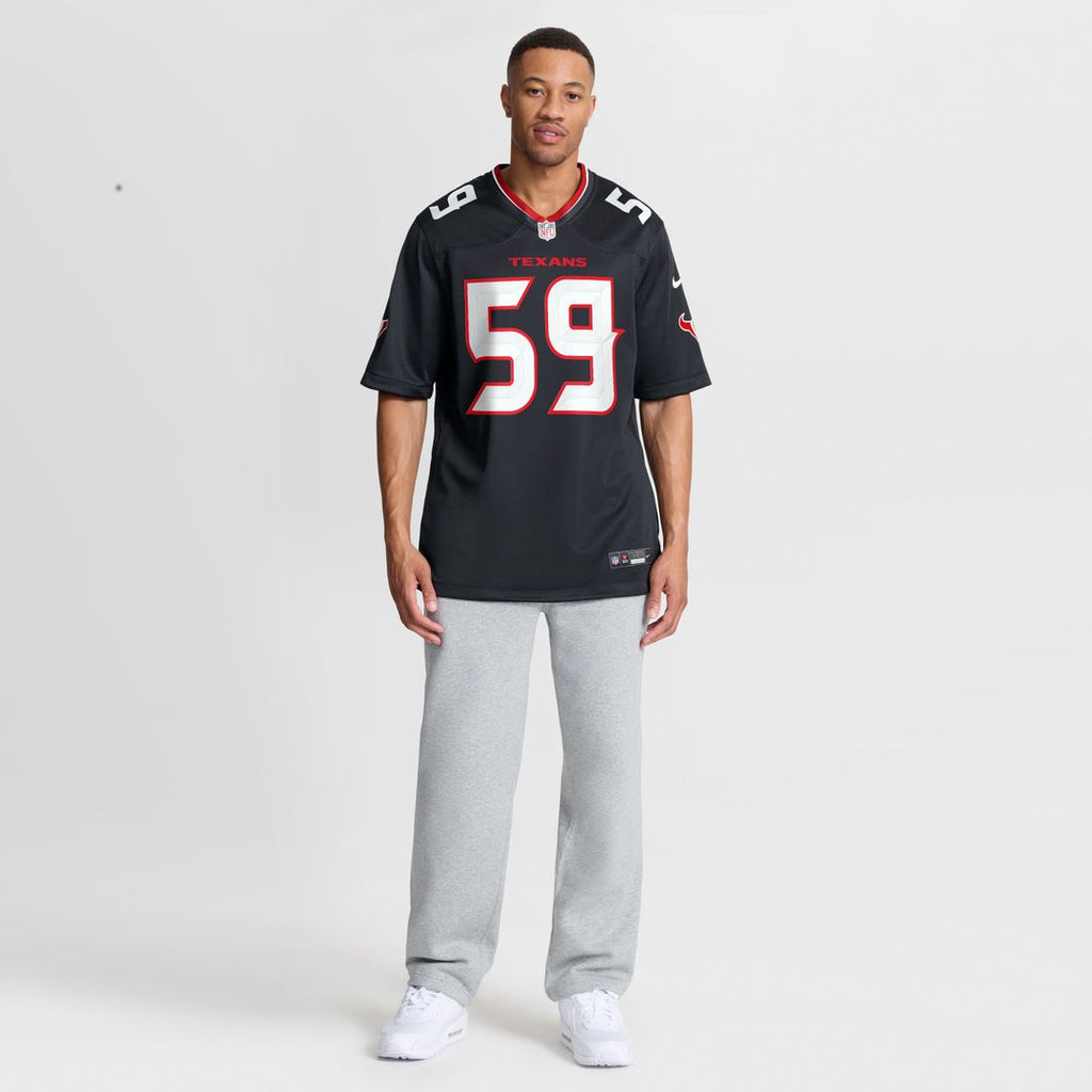 Men's Houston Texans DeMeco Ryans Navy Team Retired
