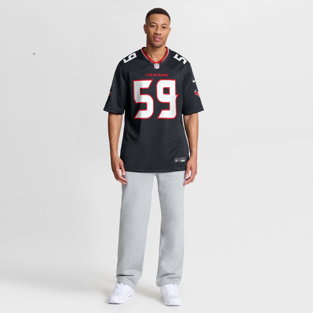 Men's Houston Texans DeMeco Ryans Navy Team Retired