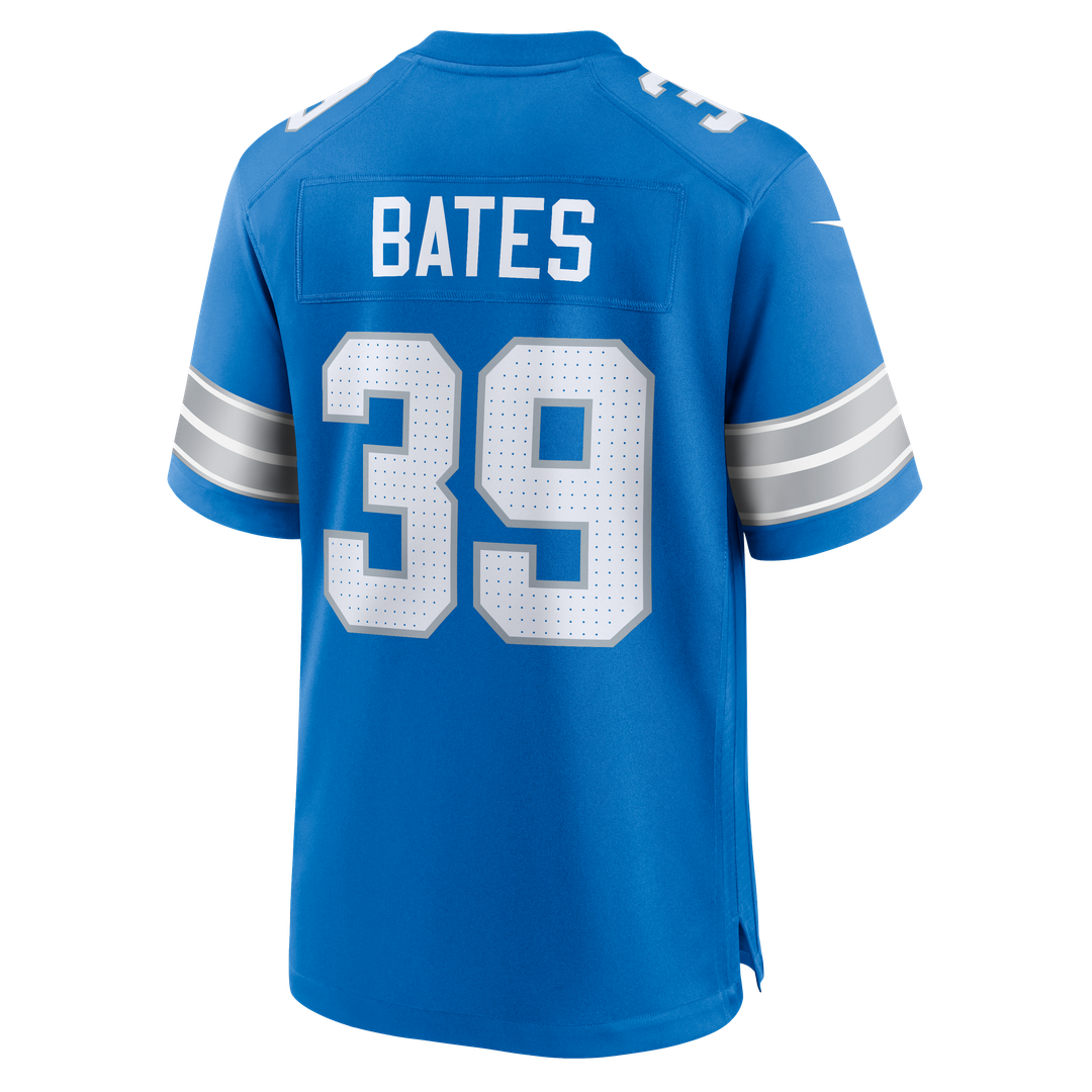 Men's Detroit Lions Jake Bates Blue Team