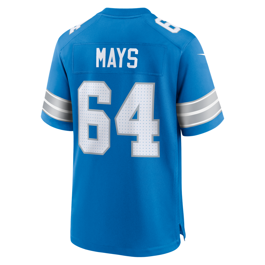 Men's Detroit Lions Cade Mays Blue Team