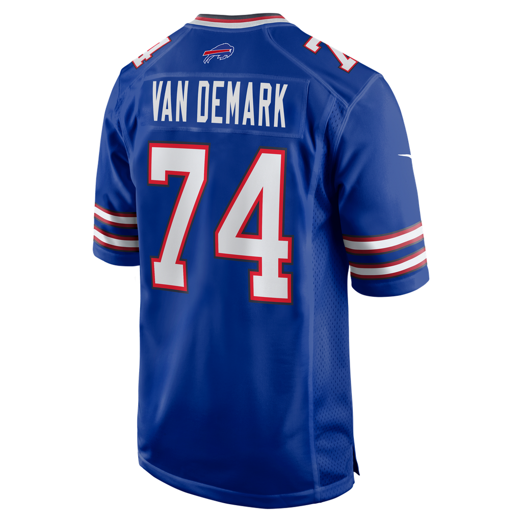 Men's Buffalo Bills Ryan Van Demark Royal Game Player Jersey