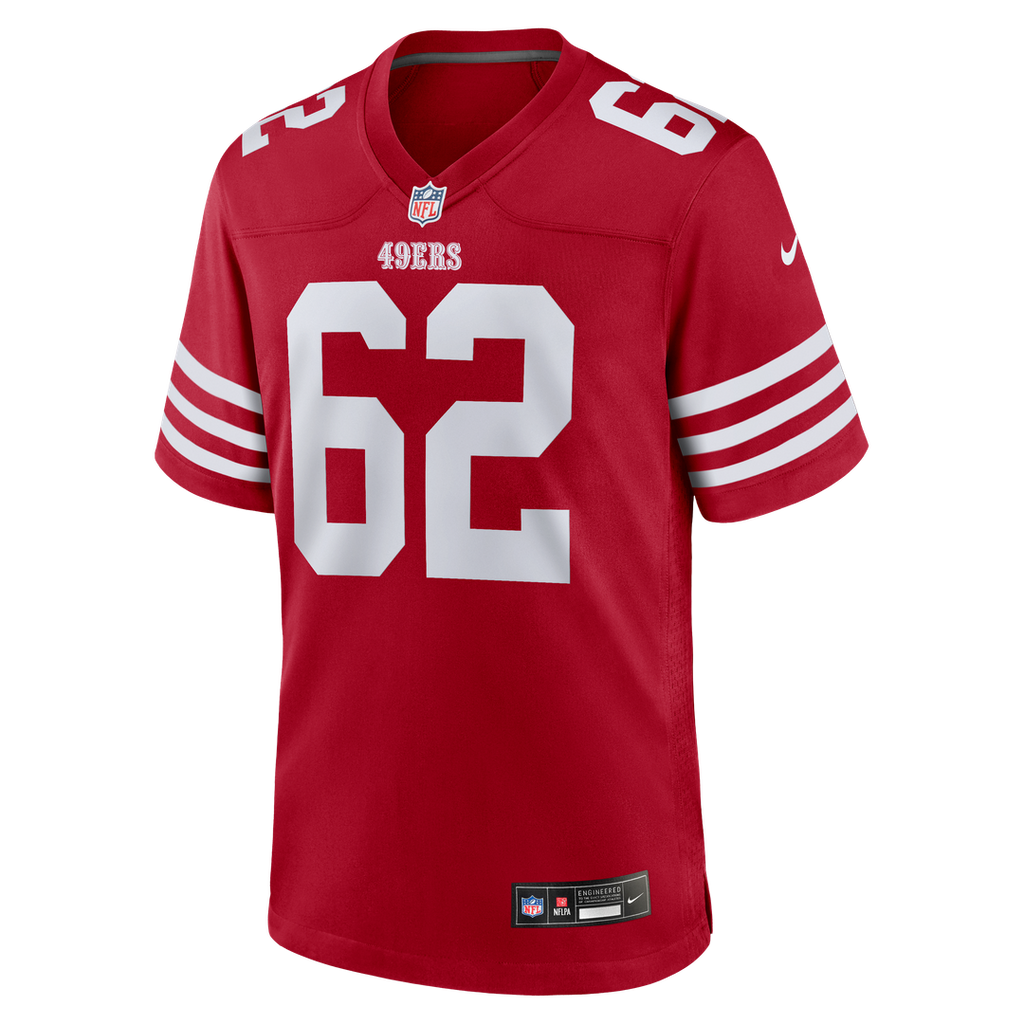 Men's San Francisco 49ers Austen Pleasants Scarlet Team