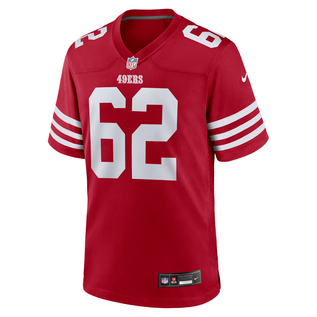 Men's San Francisco 49ers Austen Pleasants Scarlet Team