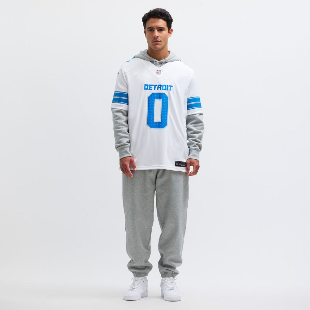Men's Detroit Lions Jahmyr Gibbs White Vapor F.U.S.E.