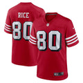 Men's San Francisco 49ers Jerry Rice Scarlet Retired Player Alternate