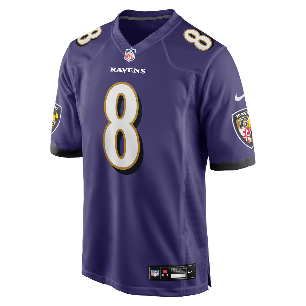Men's Baltimore Ravens Lamar Jackson Purple