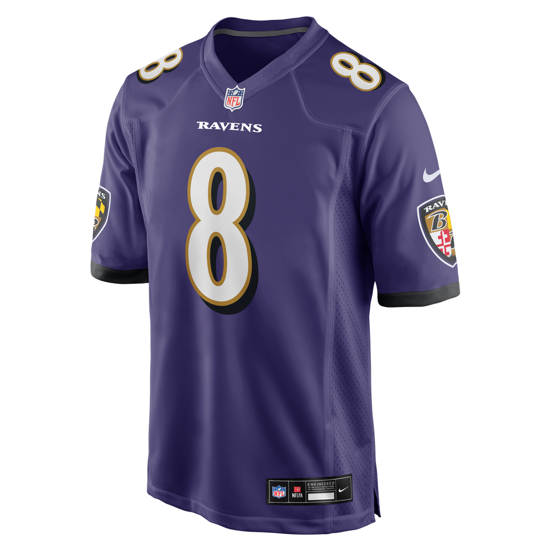 Men's Baltimore Ravens Lamar Jackson Purple