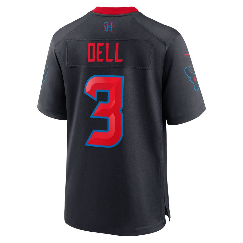 Men's Houston Texans Tank Dell Navy 2nd Alternate