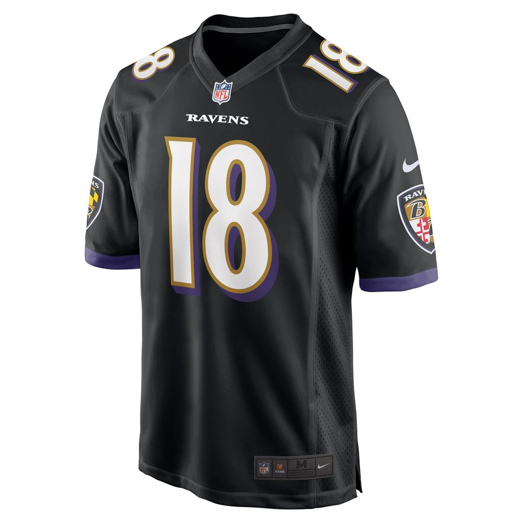 Men's Baltimore Ravens Roquan Smith Black Alternate
