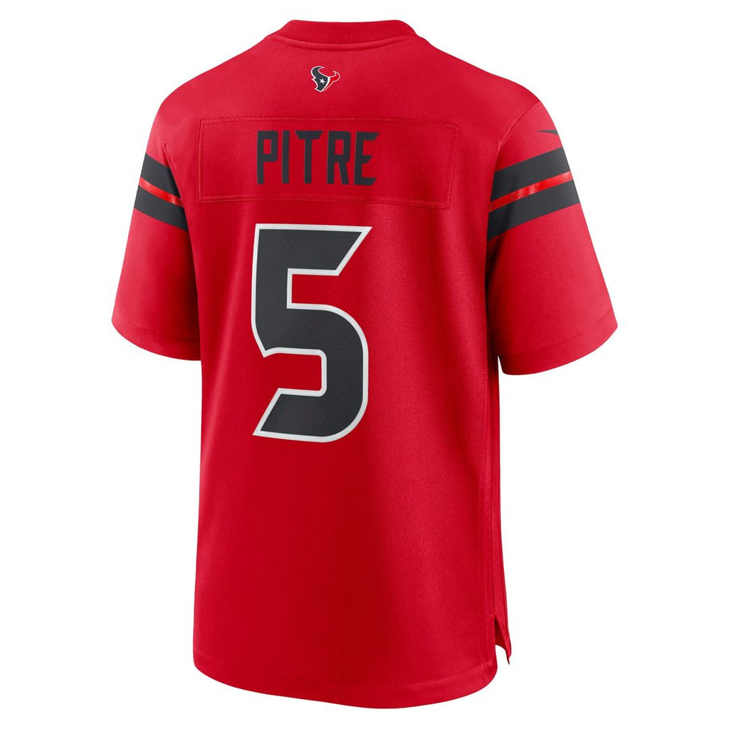 Men's Houston Texans Jalen Pitre Red Alternate