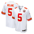 Men's Kansas City Chiefs Mansoor Delane White