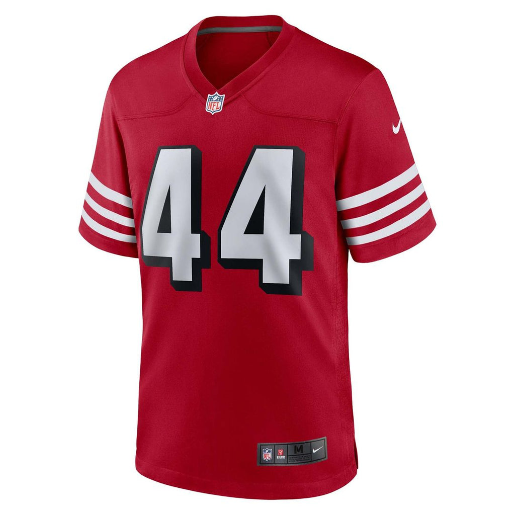 Men's San Francisco 49ers Kyle Juszczyk Scarlet Alternate