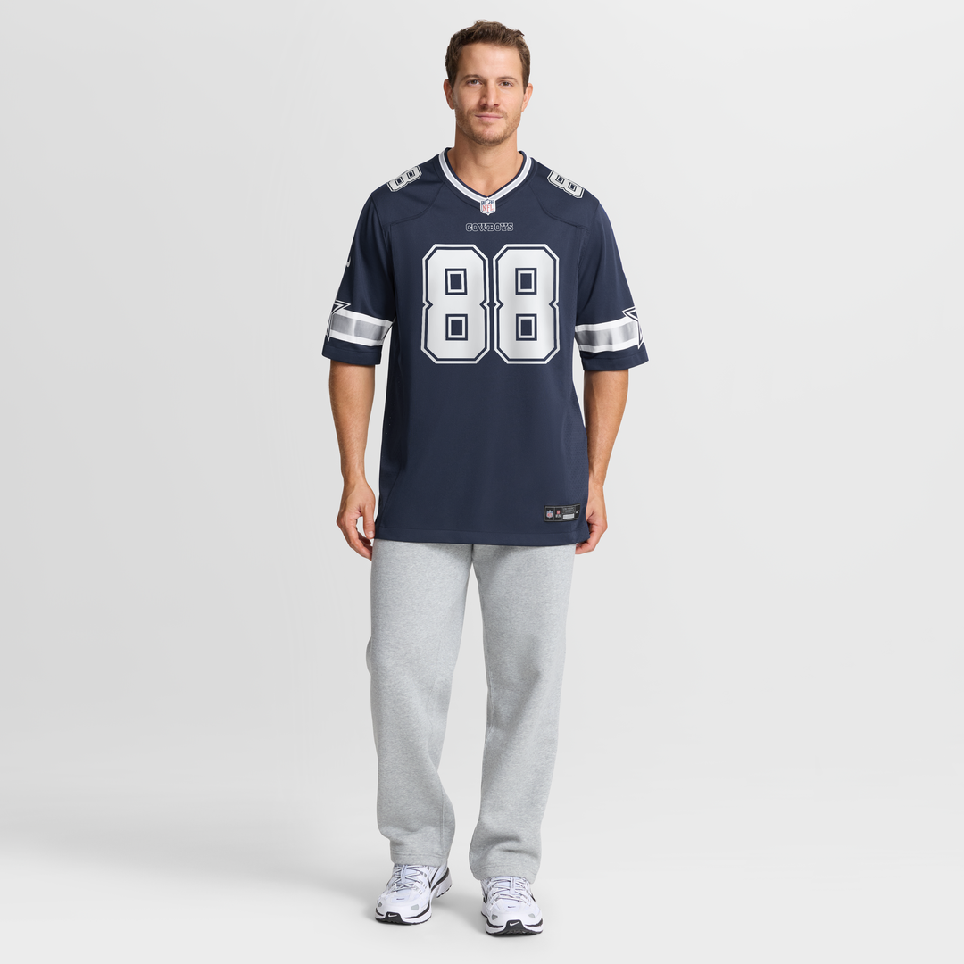 Men's Dallas Cowboys CeeDee Lamb White Game Team Jersey