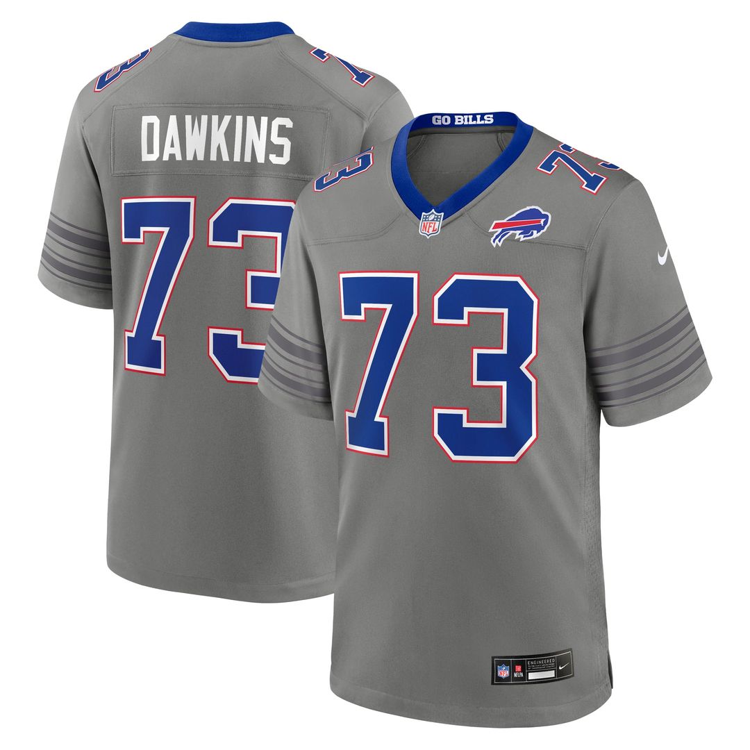 Men's Buffalo Bills Dion Dawkins Royal Game Player Jersey