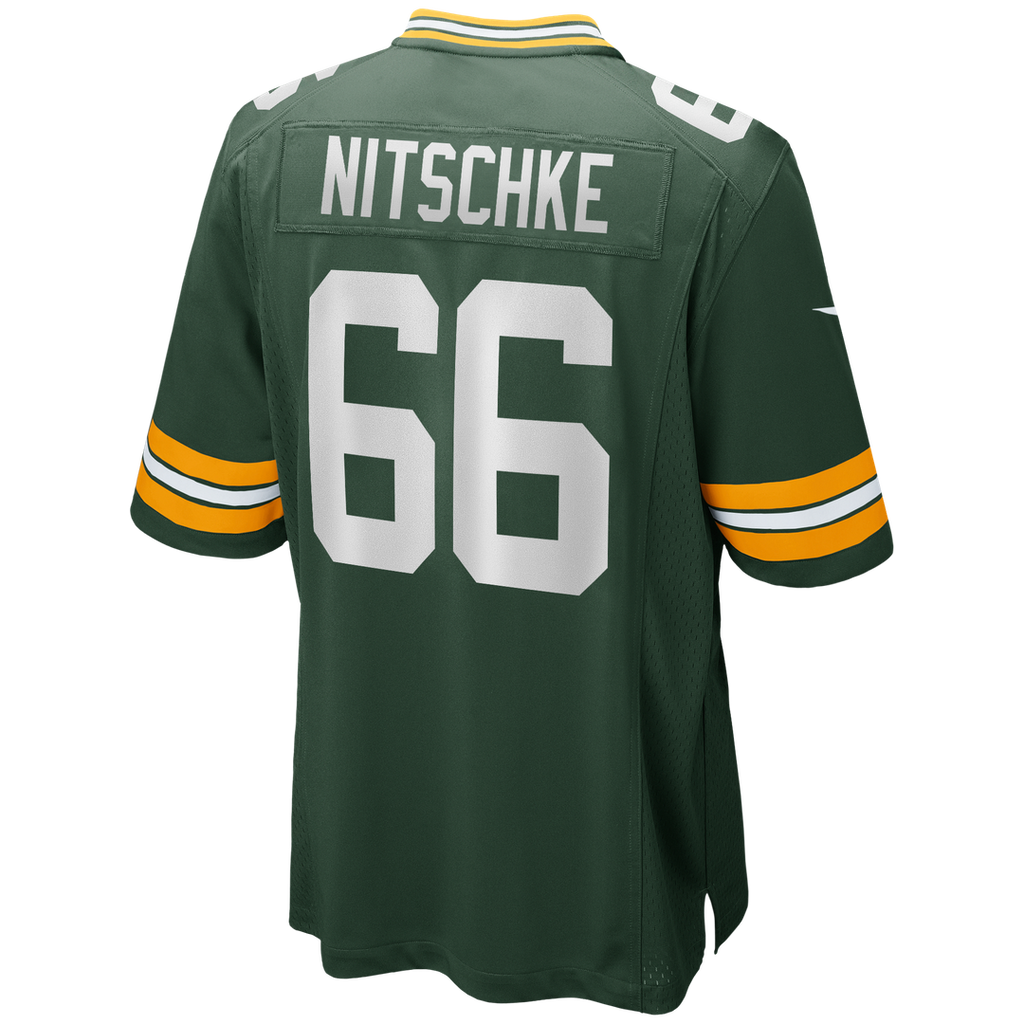 Men's Green Bay Packers Ray Nitschke Green Game Retired Player Jersey