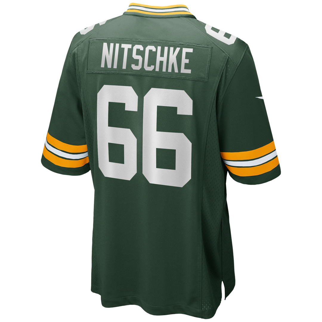 Men's Green Bay Packers Ray Nitschke Green Game Retired Player Jersey