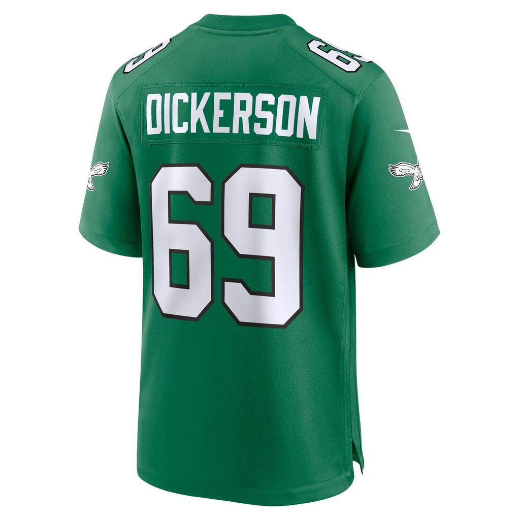 Men's Philadelphia Eagles Landon Dickerson Kelly Green Alternate