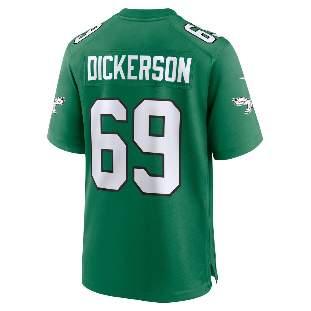 Men's Philadelphia Eagles Landon Dickerson Kelly Green Alternate