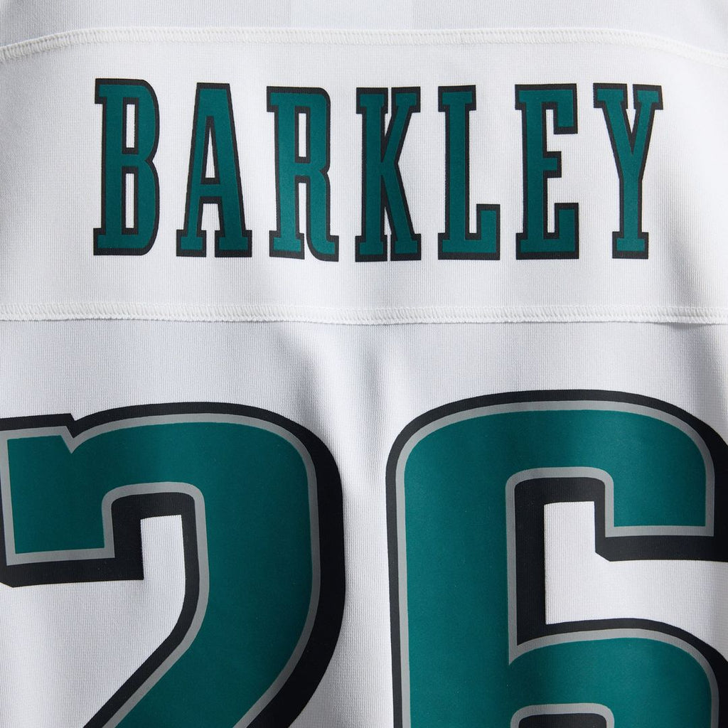 Men's Philadelphia Eagles Saquon Barkley White
