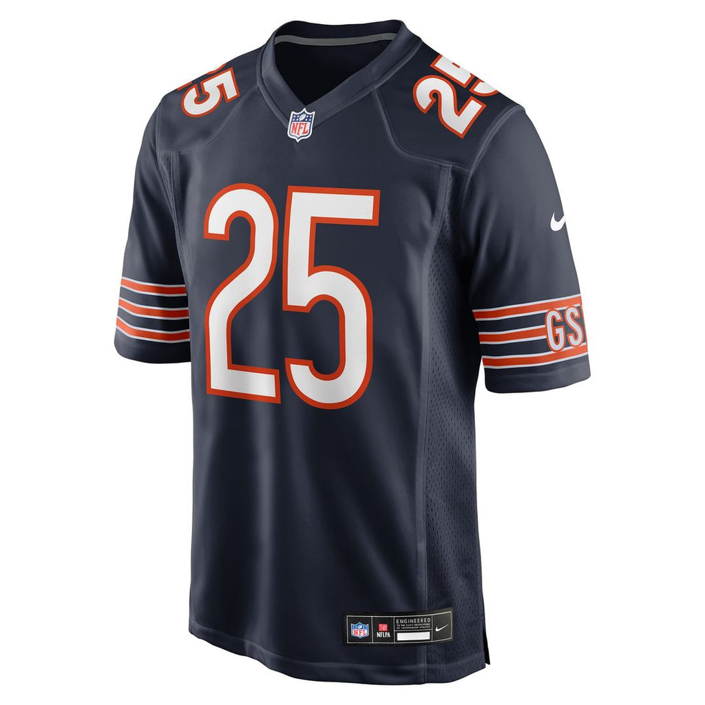 Men's Chicago Bears Kyle Monangai Navy Team