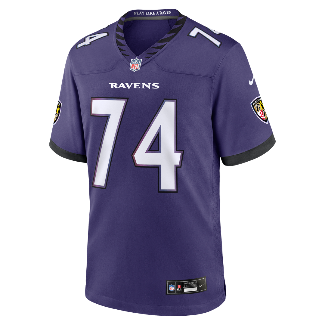 Men's Baltimore Ravens John Simpson Purple Team