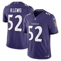 Men's Baltimore Ravens Ray Lewis Purple Vapor F.U.S.E. Stitched Retired
