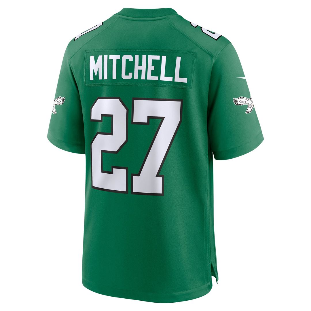 Men's Philadelphia Eagles Quinyon Mitchell Midnight Green Team