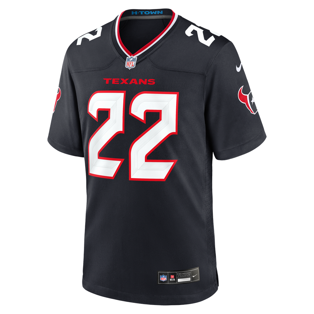 Men's Houston Texans Jaylin Smith Navy Team