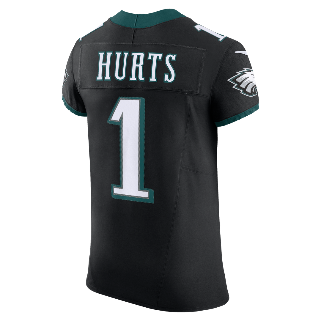 Men's Philadelphia Eagles Jalen Hurts Black Alternate Vapor F.U.S.E. Elite Jersey