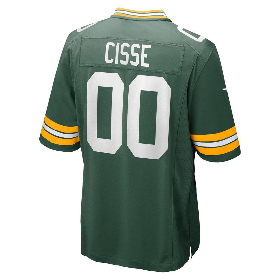 Men's Green Bay Packers Brandon Cisse Green Jersey
