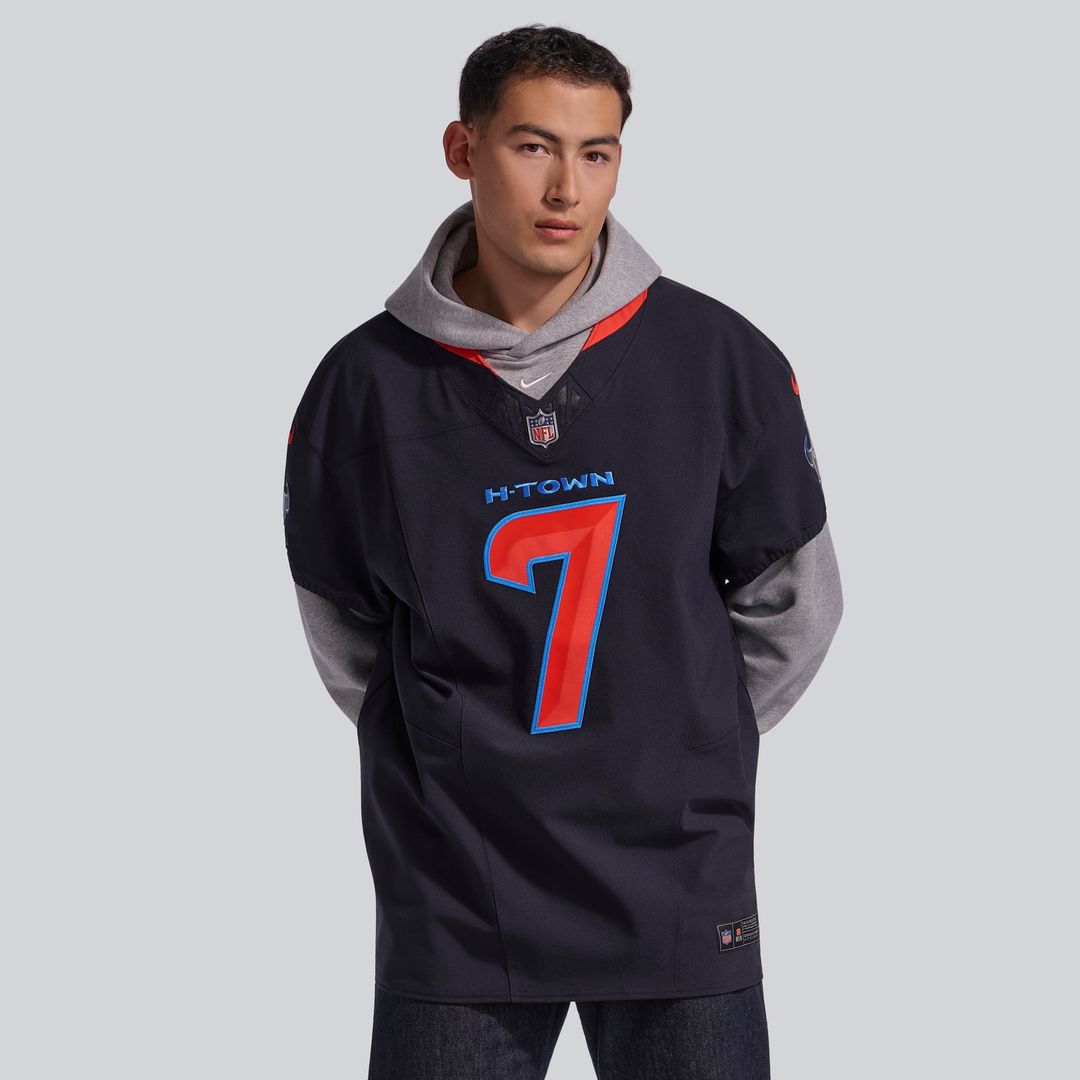 Men's Houston Texans C.J. Stroud Red Alternate Vapor F.U.S.E. Elite Jersey