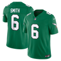 Men's Philadelphia Eagles DeVonta Smith Kelly Green Alternate Vapor F.U.S.E. Stitched