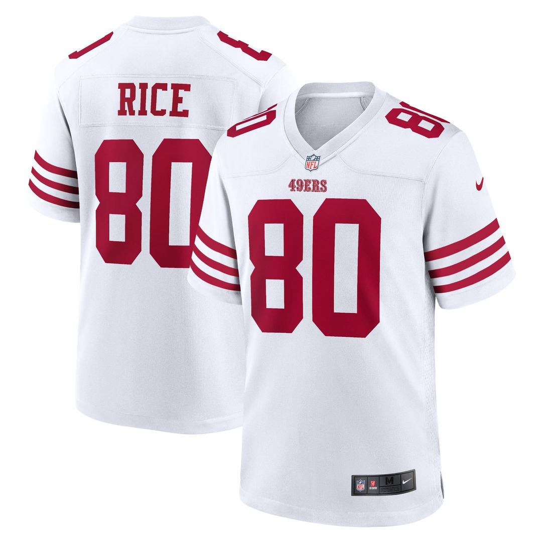 Men's San Francisco 49ers Jerry Rice Scarlet Retired Player Alternate