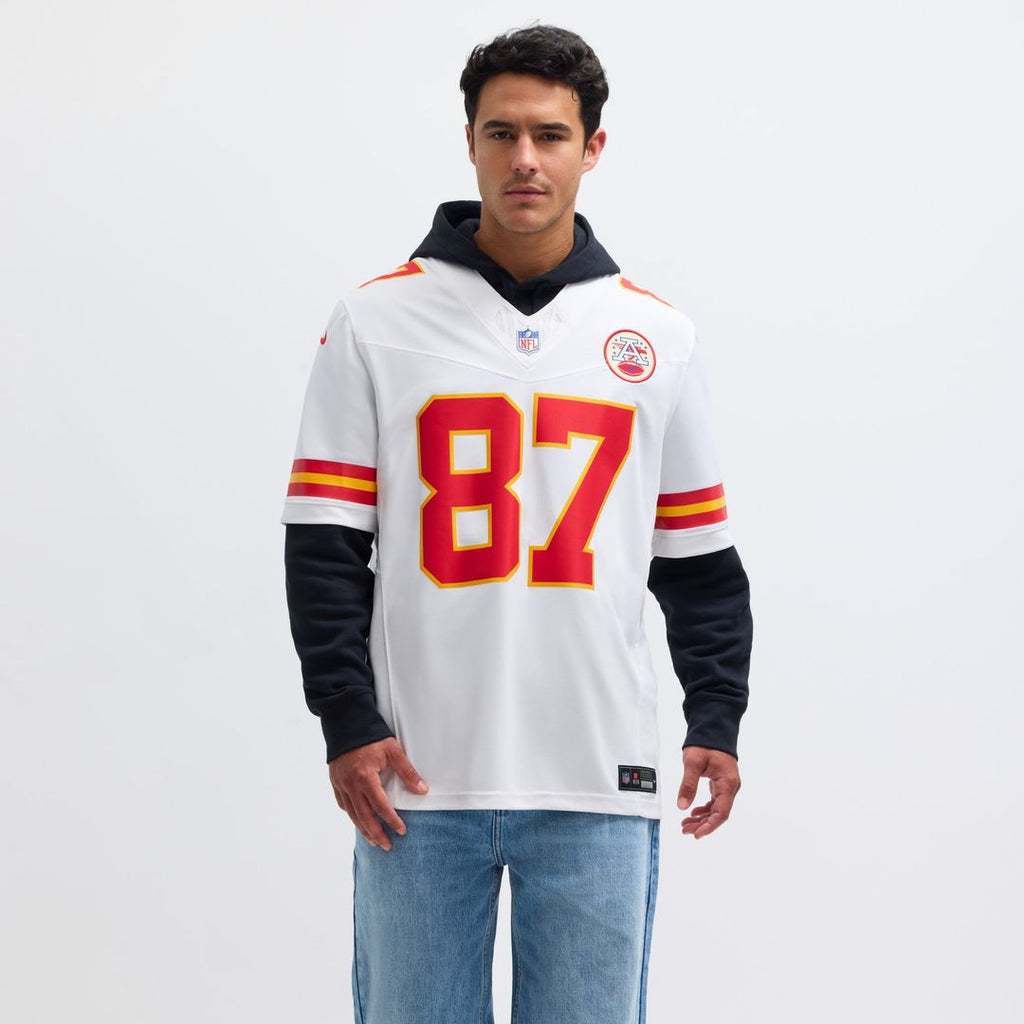 Men's Kansas City Chiefs Travis Kelce Red Vapor F.U.S.E.