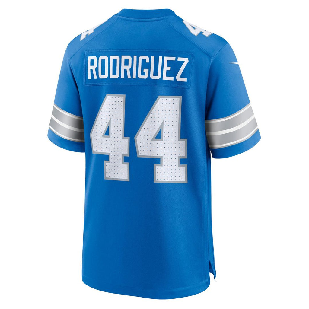 Men's Detroit Lions Malcolm Rodriguez Blue