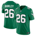 Men's Philadelphia Eagles Saquon Barkley Kelly Green Alternate Vapor F.U.S.E.