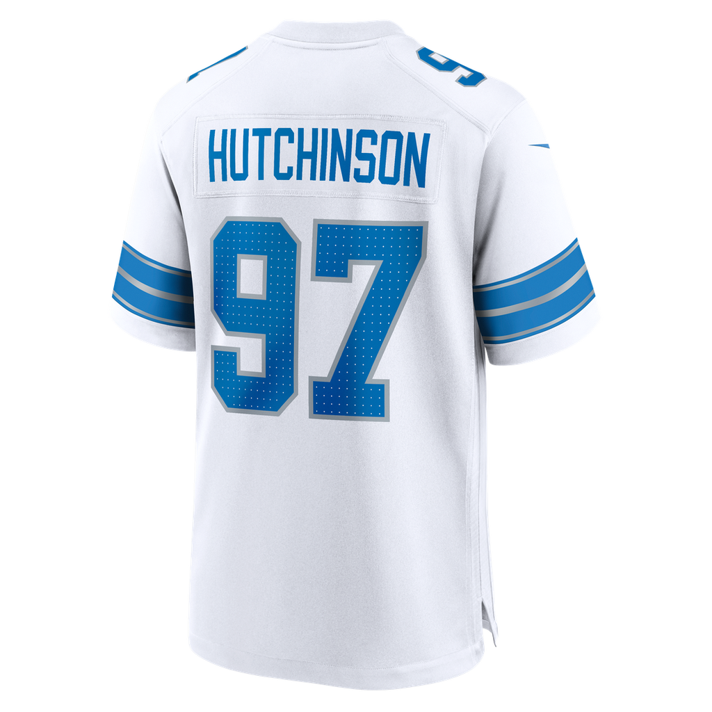 Men's Detroit Lions Aidan Hutchinson White