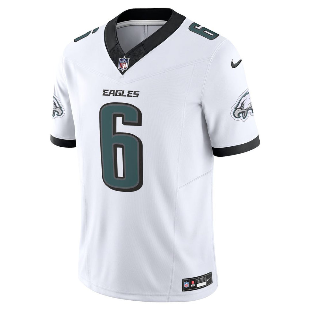Men's Philadelphia Eagles DeVonta Smith Black Alternate Vapor F.U.S.E.