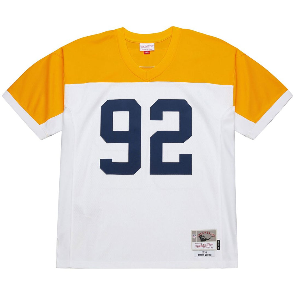 Men's Green Bay Packers Reggie White White 1994 Legacy Replica Jersey