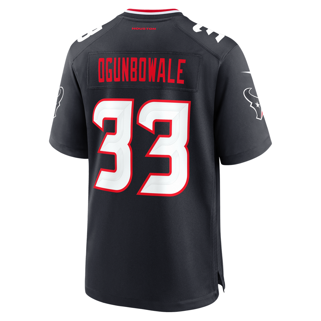 Men's Houston Texans Dare Ogunbowale Navy Team
