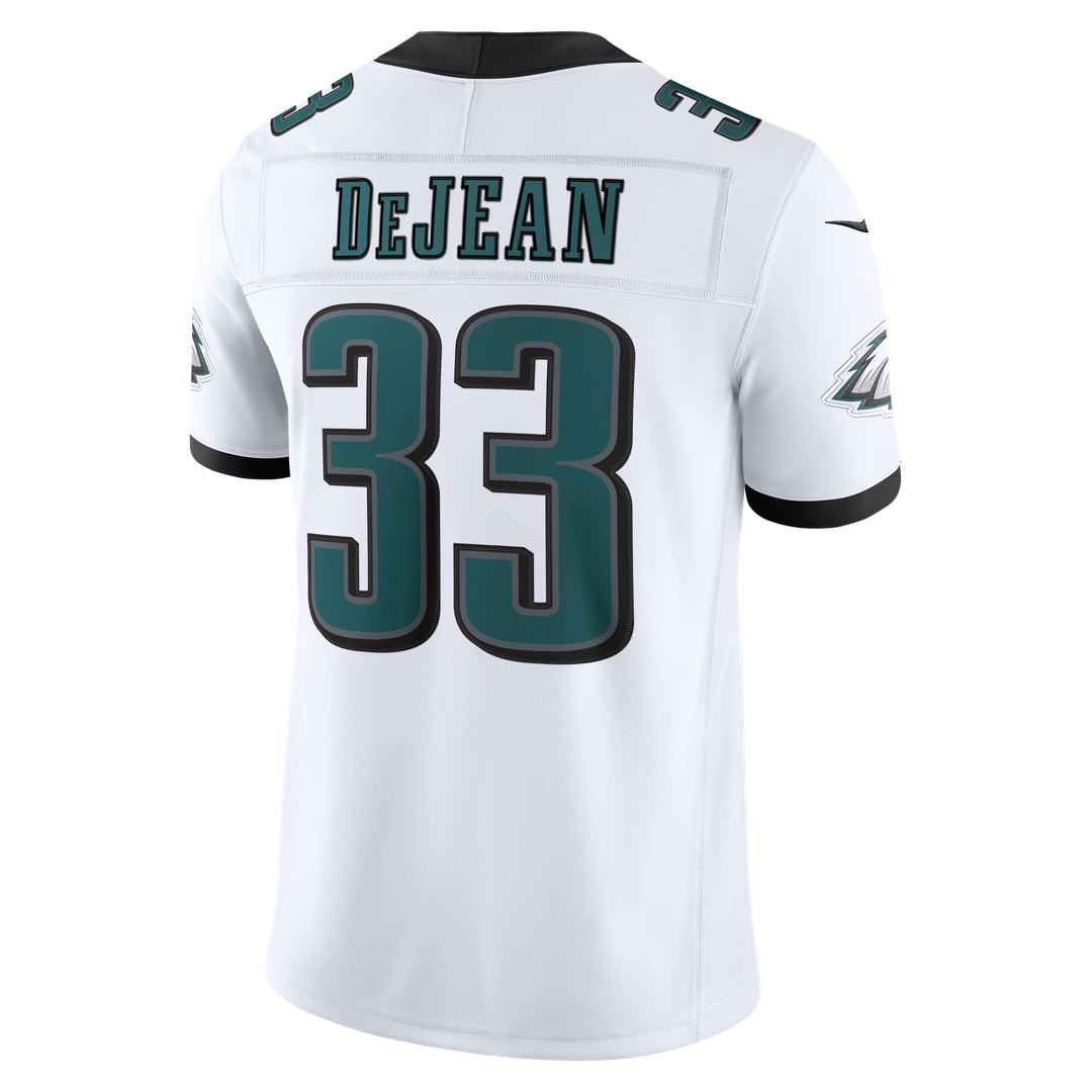 Men's Philadelphia Eagles Cooper DeJean White Vapor F.U.S.E. Stitched